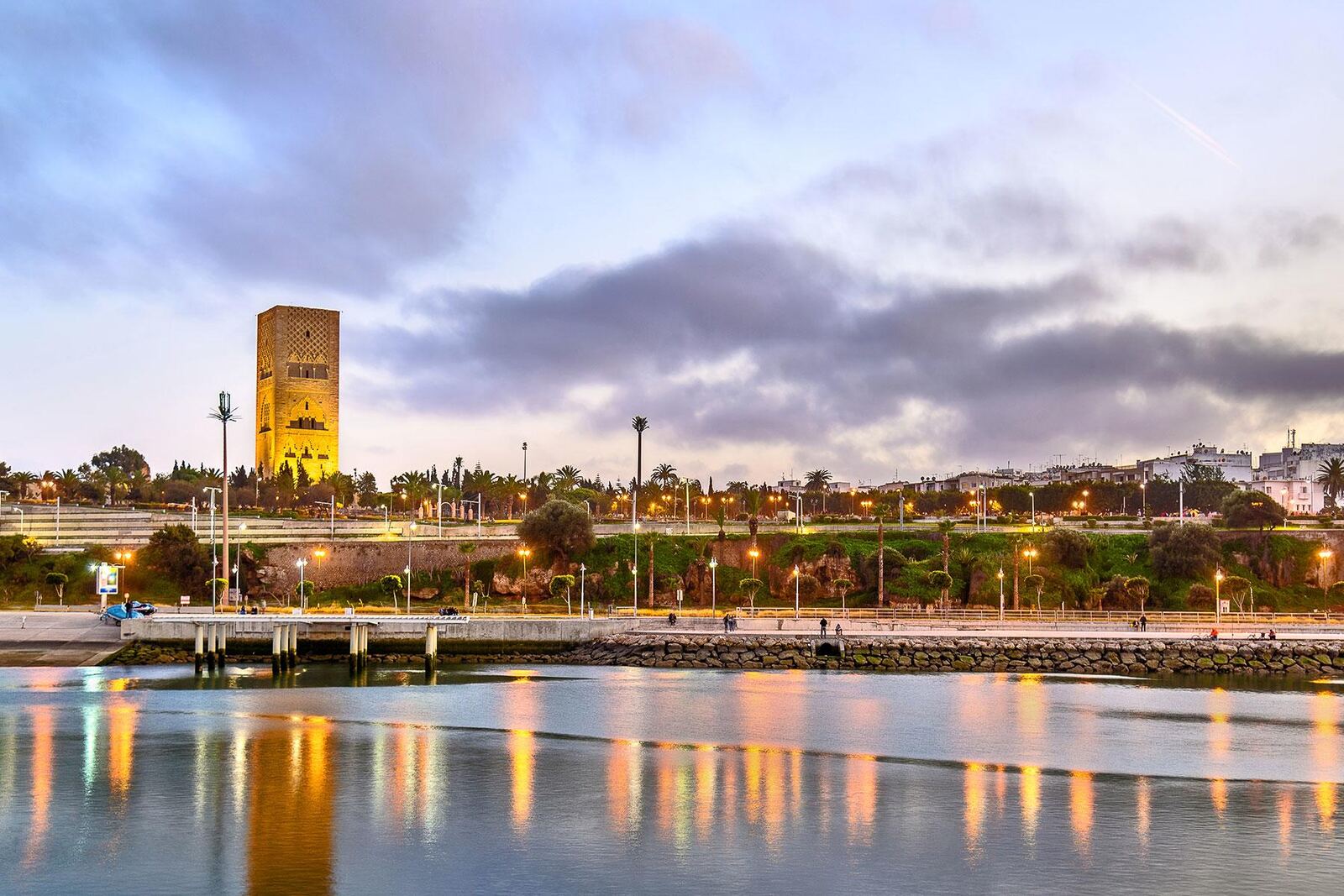 Vue panoramique de Rabat, capitale du Maroc